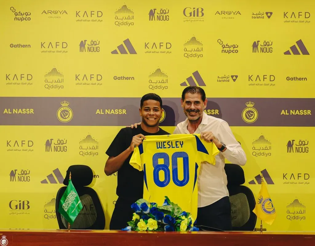 Timão terá de detalhar o que foi feito com o dinheiro da venda de Wesley – Foto: Al Nassr.