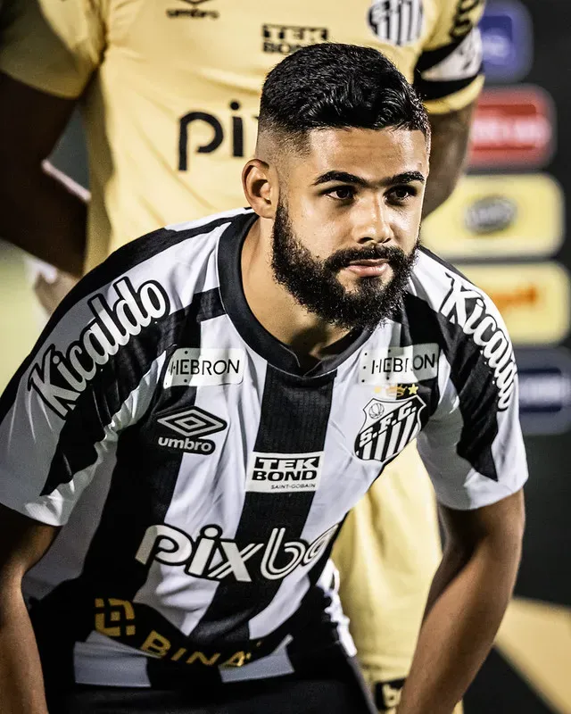 Felipe Jonatan. Fotos: Raul Baretta/ Santos FC.
