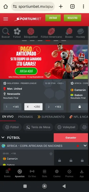 Cómo apostar en Sportiumbet