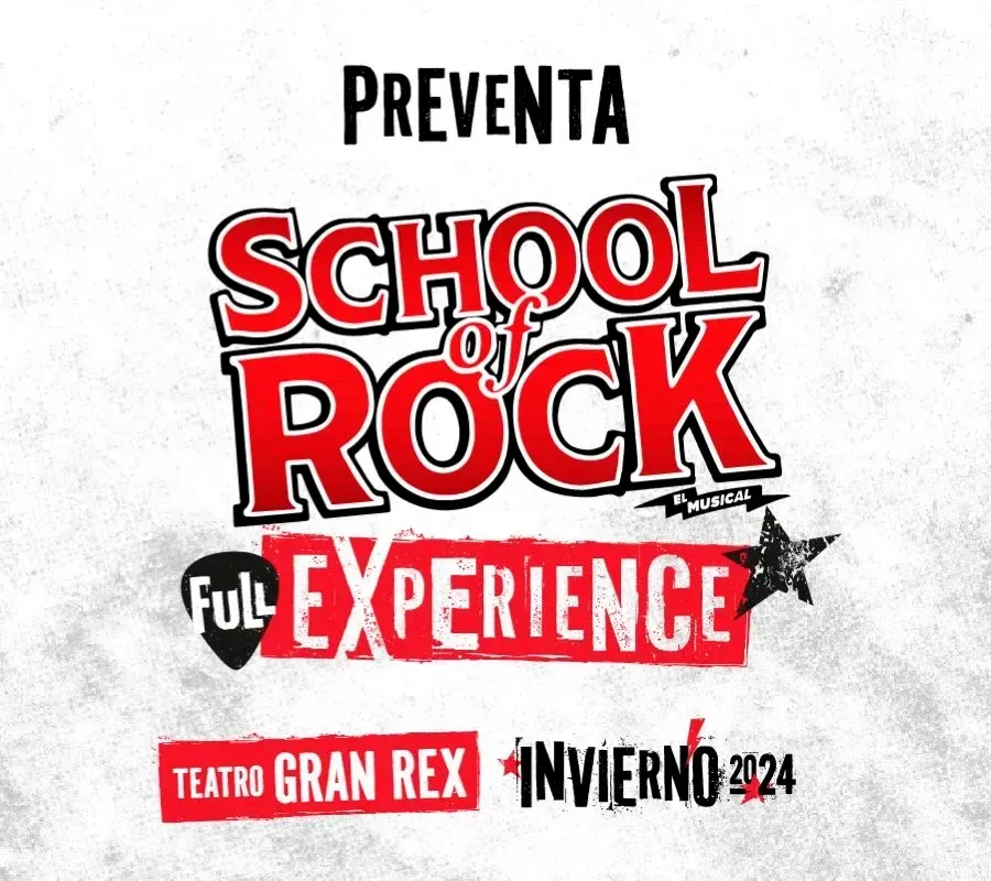 Llega “School Of Rock” al Teatro Gran Rex 2024.