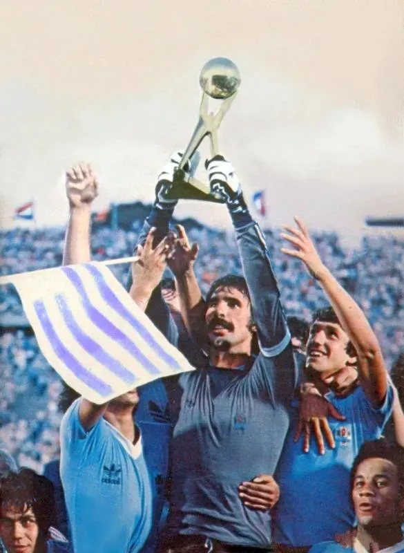 Rodolfo Rodríguez, campeón del Mundialito 1980 con Uruguay (Archivo)