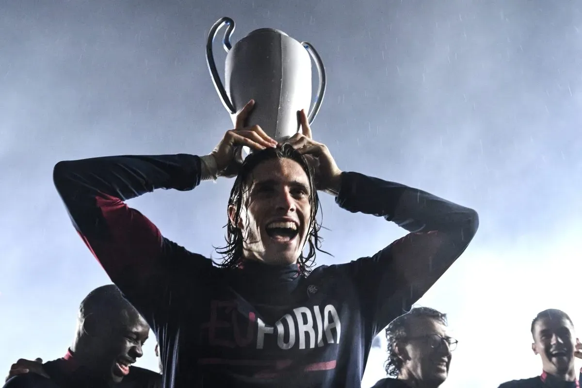 Calafiori helped Bologna qualify for the Champions League