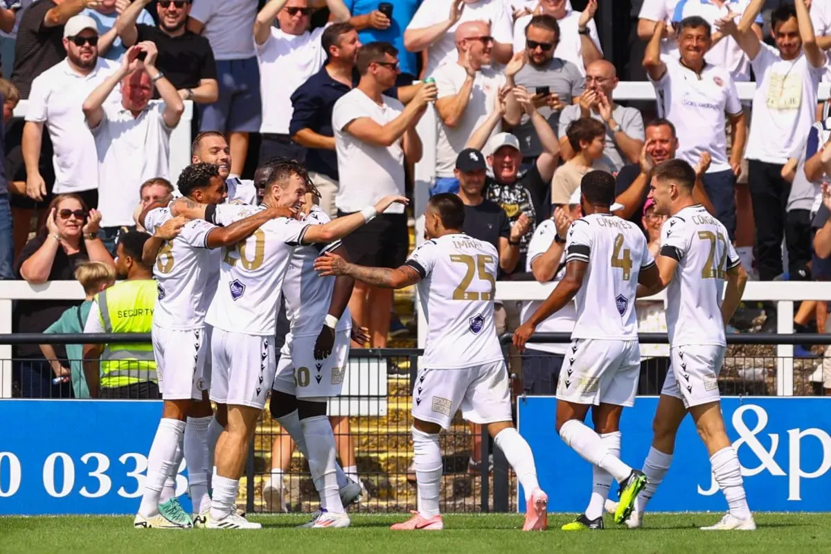 Bromley earned a 2-0 victory over Wimbledon on Saturday