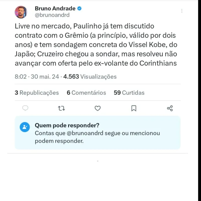 Créditos: Bruno Andrade