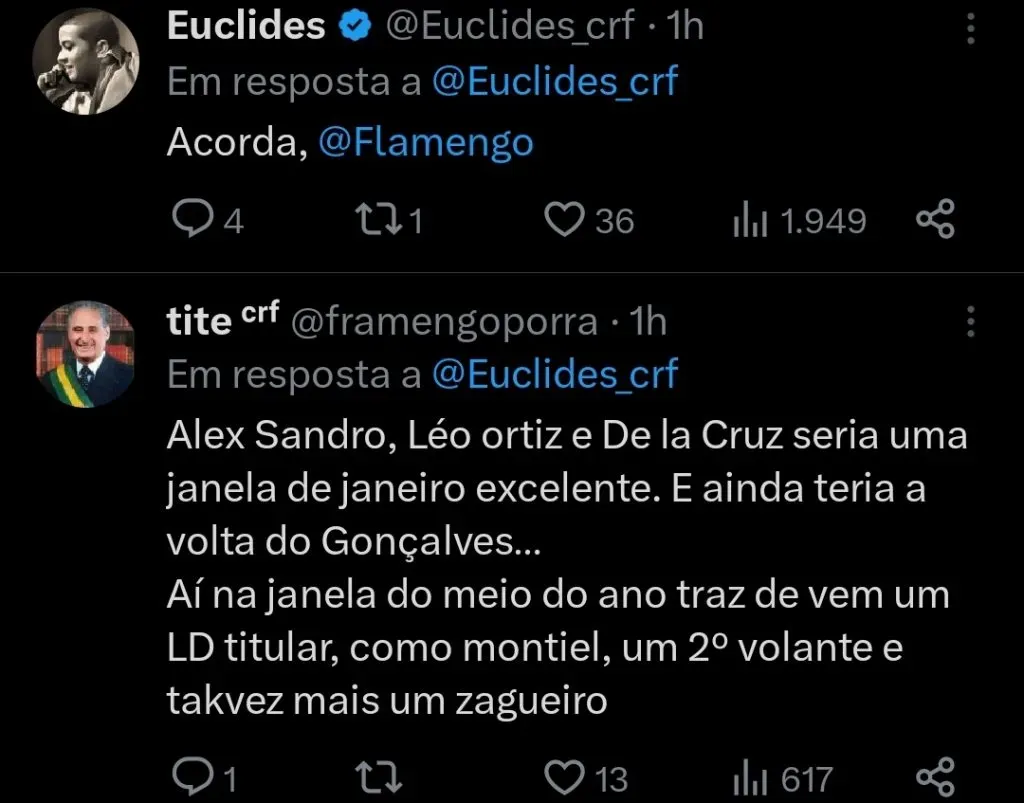 Repercussão via Twitter