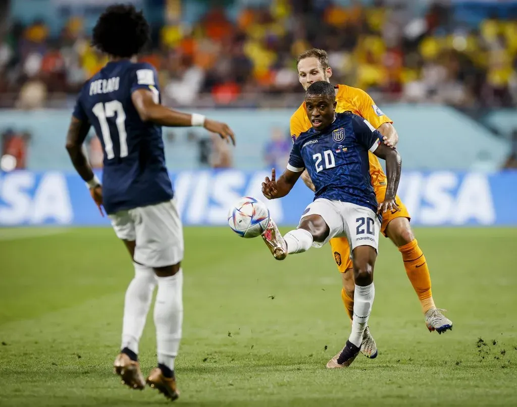 Angelo Preciado, en la Copa del Mundo 2022. Foto: IMAGO.