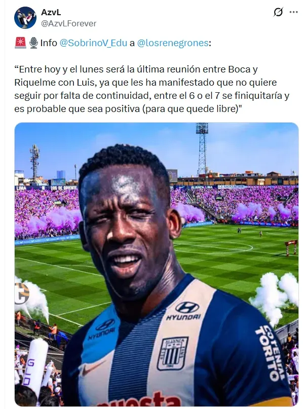 Advíncula puede dejar Boca y llegar a la Liga 1. (Foto: X)