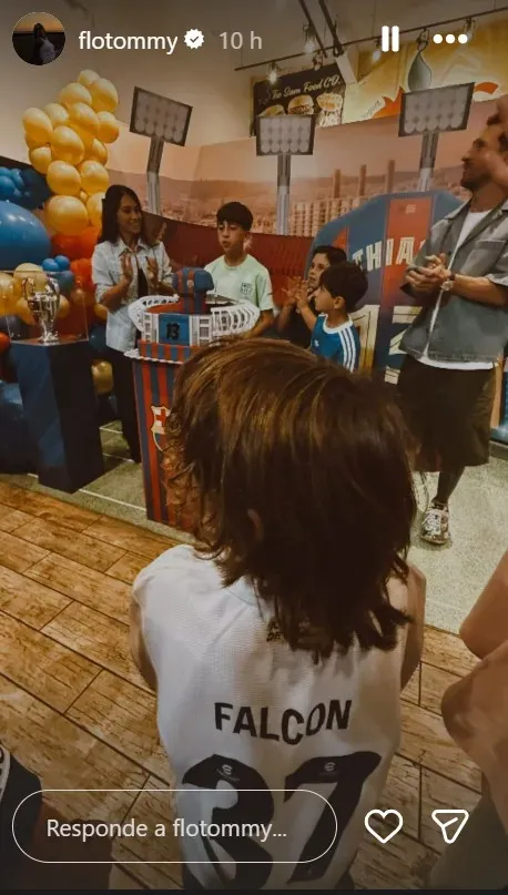 La polera del hijo de Falcón