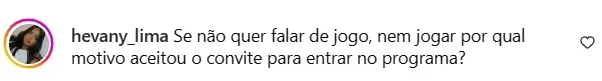 Web fala sobre o BBB 24