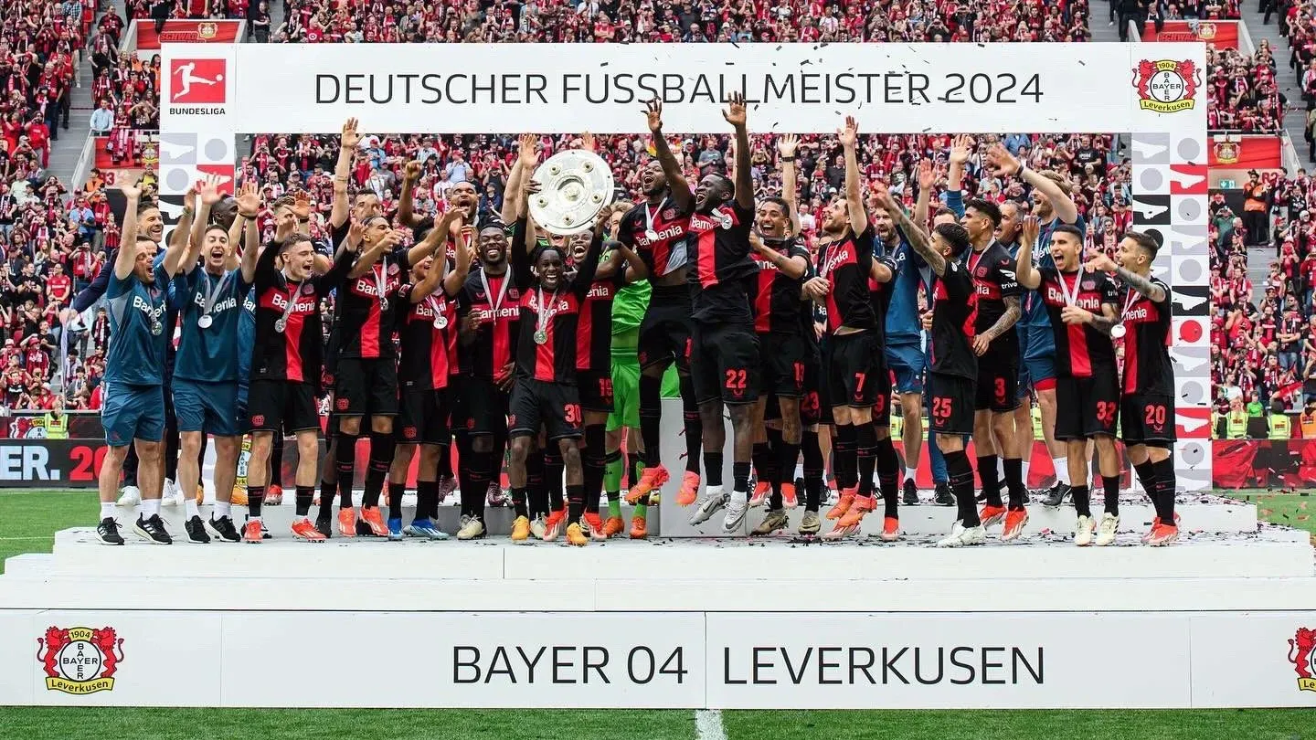 Bayer Leverkusen, campeón de la Bundesliga 2023/2024.