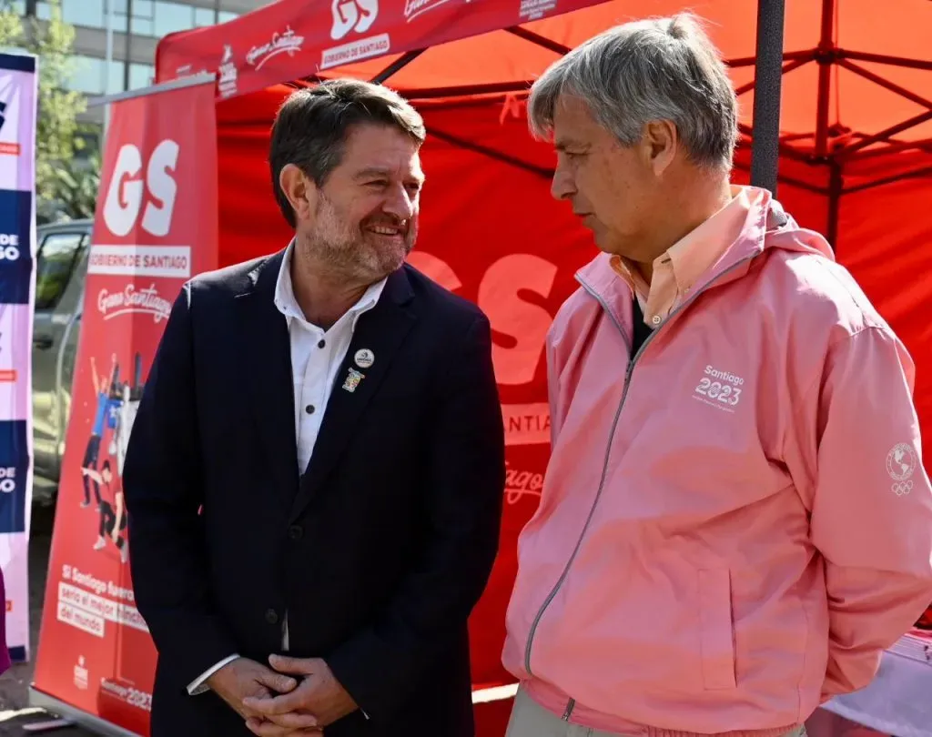 Claudio Orrego y Harold Mayne Nicholls