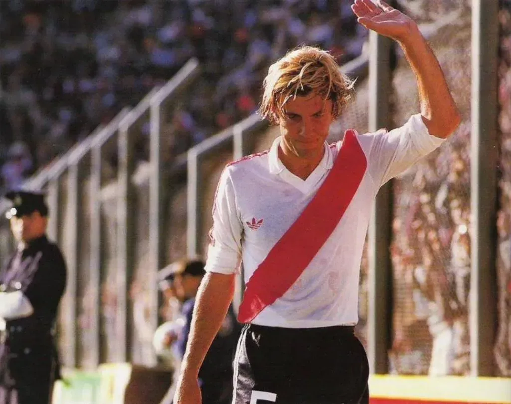 Mostaza jugó más de 500 partidos con la camiseta de River.