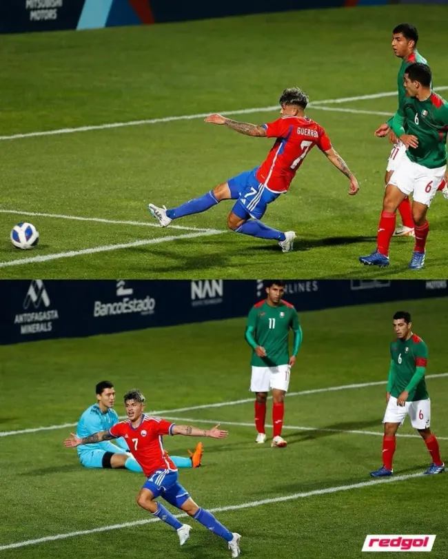 La secuencia del gol de Maxi Guerrero