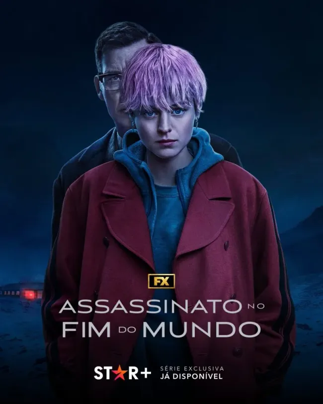 Pôster oficial de ‘Assassinato no Fim do Mundo’ – Reprodução/Star