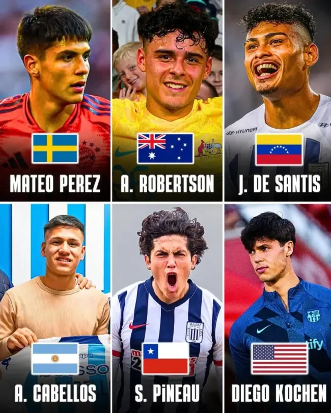 Los jugadores que rechazaron jugar por la Selección Peruana. (Foto: La tribuna deportiva).