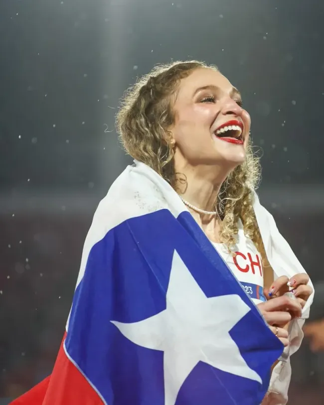 Martina Weil le dio el octavo oro al Team Chile. Imagen: Santiago Bahamonde.