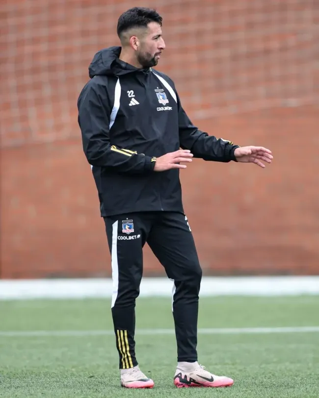 El Huaso ya entrena con el Cacique. | Foto: Colo Colo.