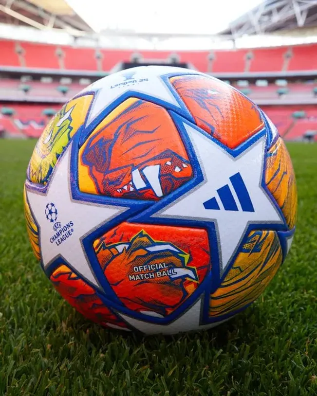 El balón con el que se jugará la Final de la Champions League 2023/2024. UEFA.com.