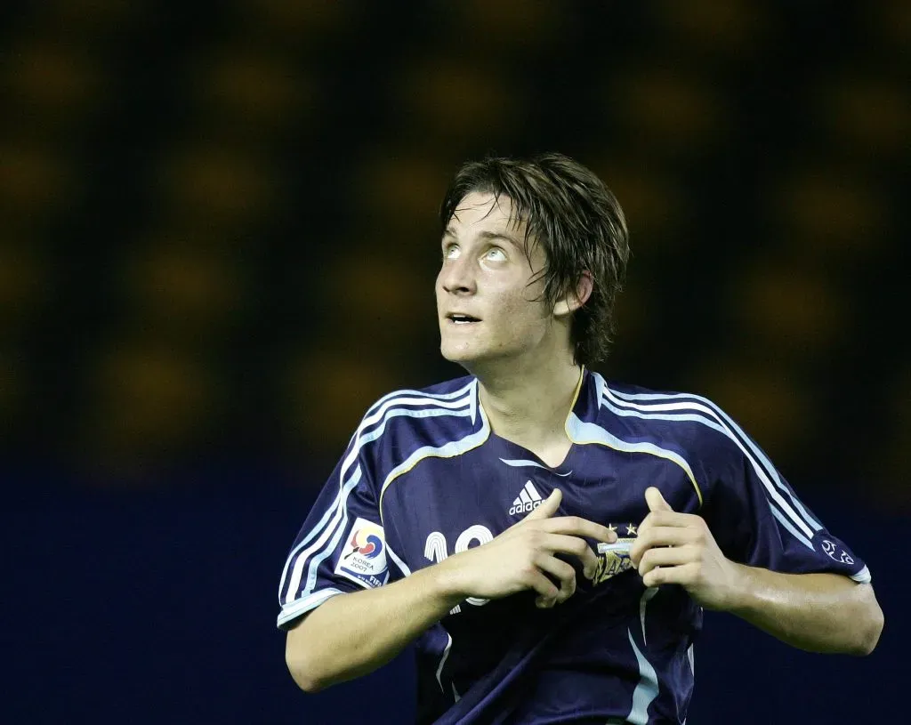 Nico Mazzola en el Mundial Sub 17 de 2007. (Foto: IMAGO).