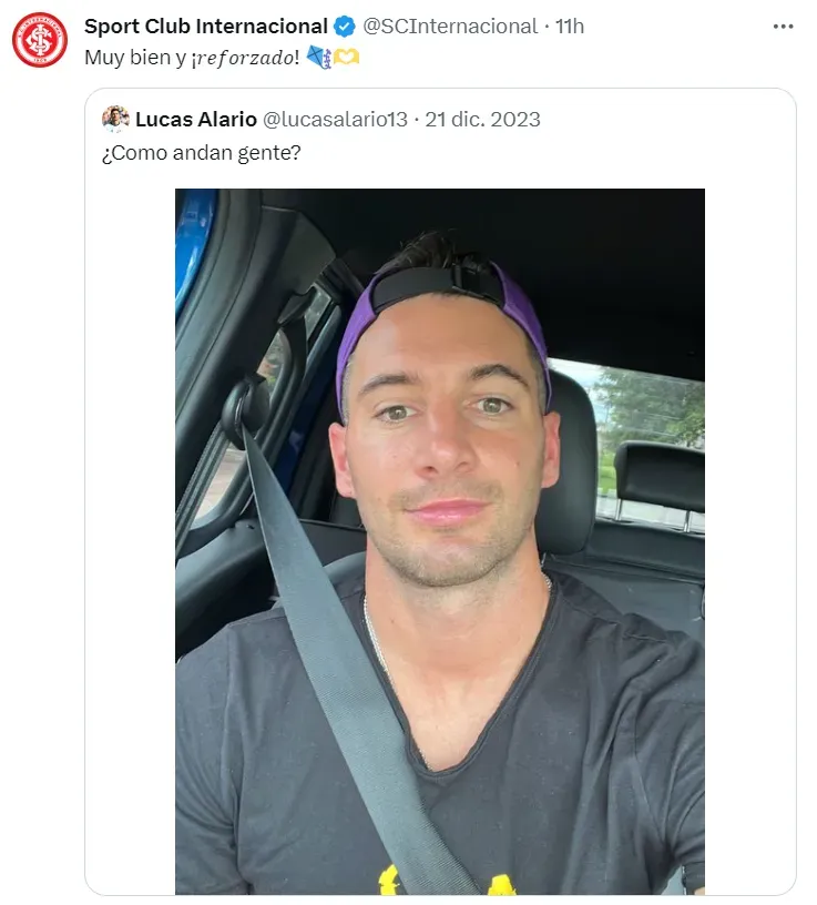 Lucas Alario jugará en Inter.