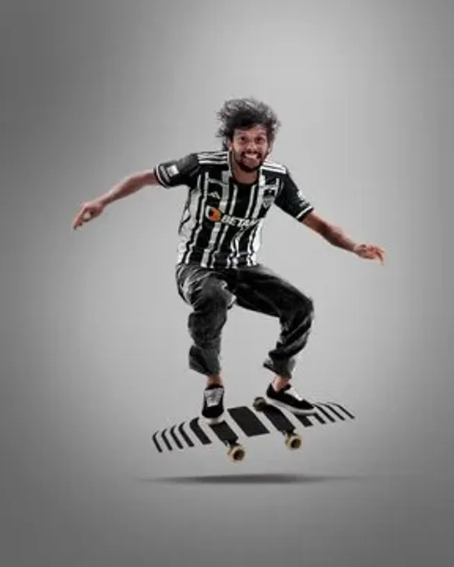 Gustavo Scarpa. Foto: Reprodução e Divulgação Atlético Mineiro (@atletico)