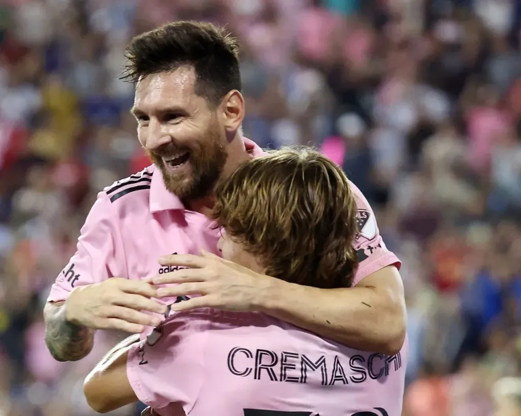 Messi y Cremaschi, un dúo que le da réditos a Inter Miami (Getty Images).