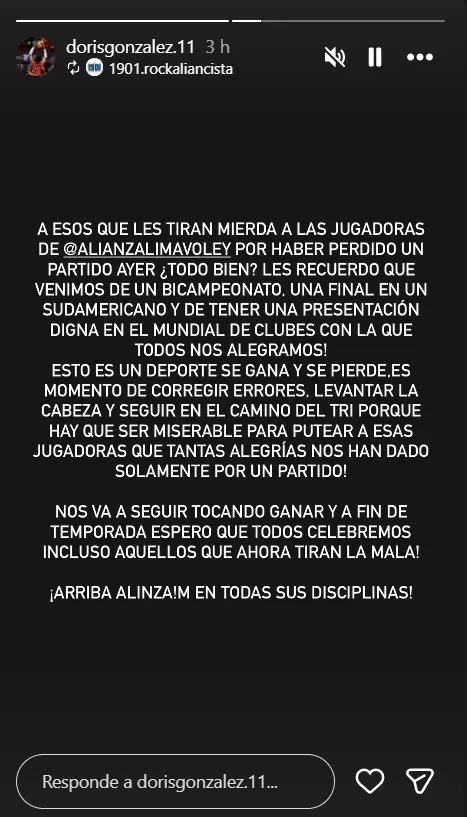 Fuente: @dorisgonzalez.11