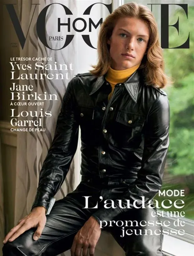 Oliver Sonne en la revista Vogue. | Imagen: Vogue.