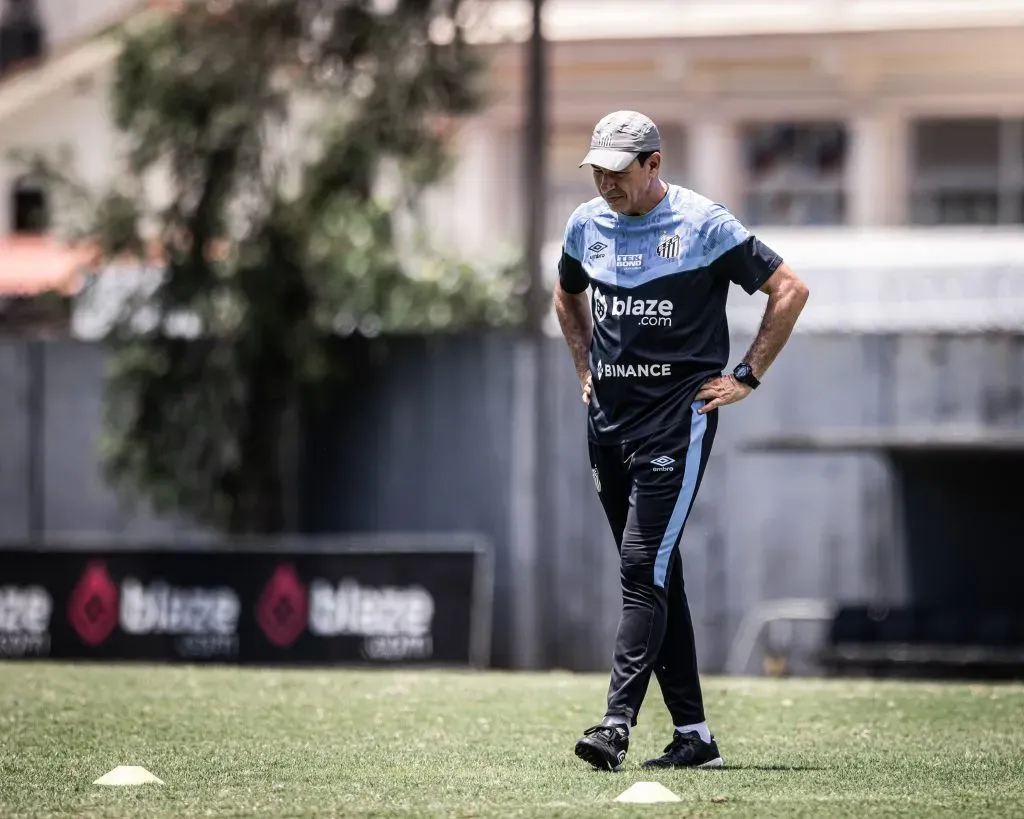 FÁBIO CARILLE | Treino no CT Rei Pelé (29/01/2024) – Fotos: Raul Baretta/ Santos FC.