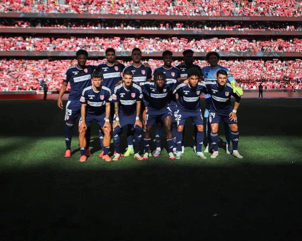 O onze inicial do AVS. Foto: Facebook AVS.