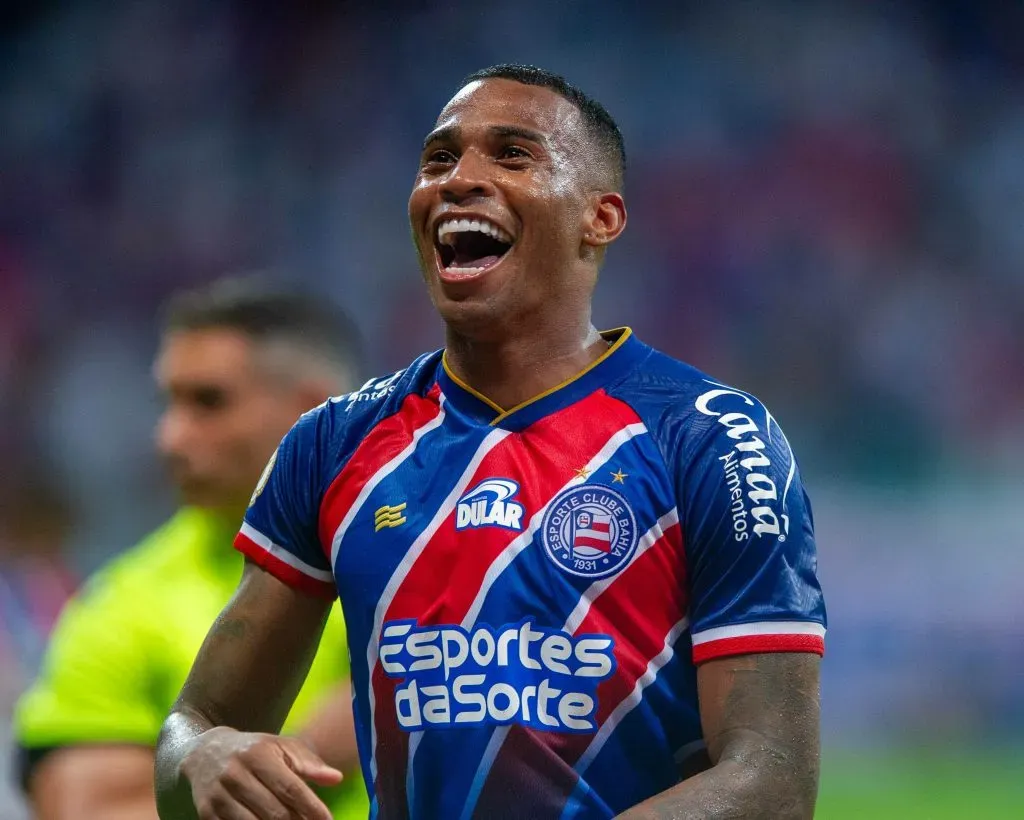 Jean Lucas em ação pelo Tricolor de Salvador. Foto: Jhony Pinho/AGIF