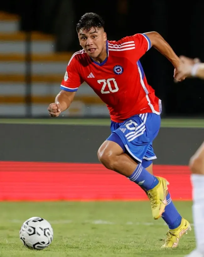 Damián Pizarro no pudo jugar con la Selección Chilena Sub 20 (Photosport)