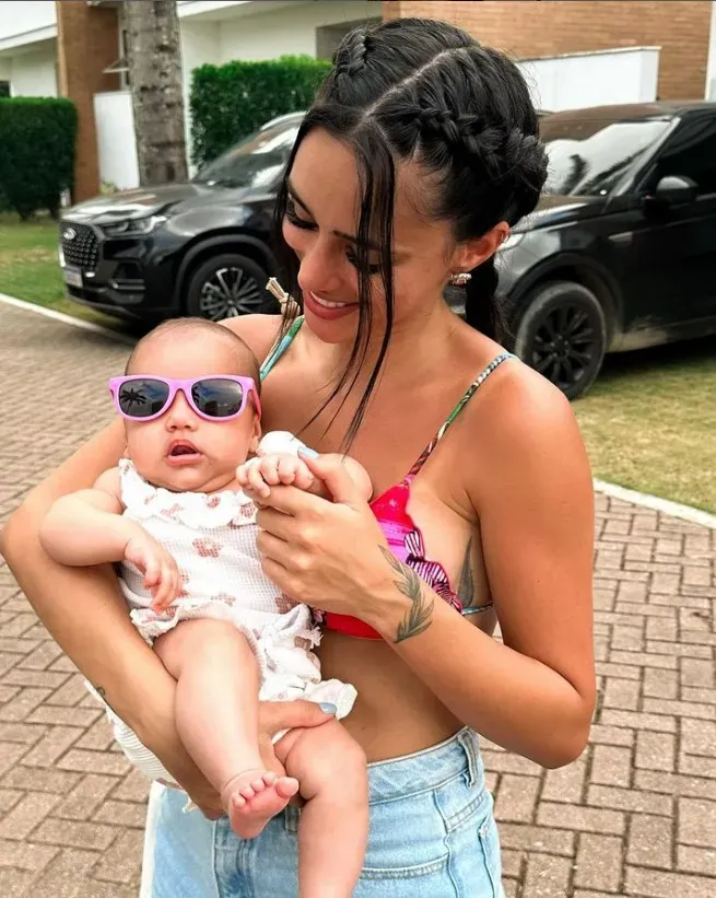 Bruna Biancardi comemora 3 meses de Mavie – Foto: Instagram de Bruna Biancardi.