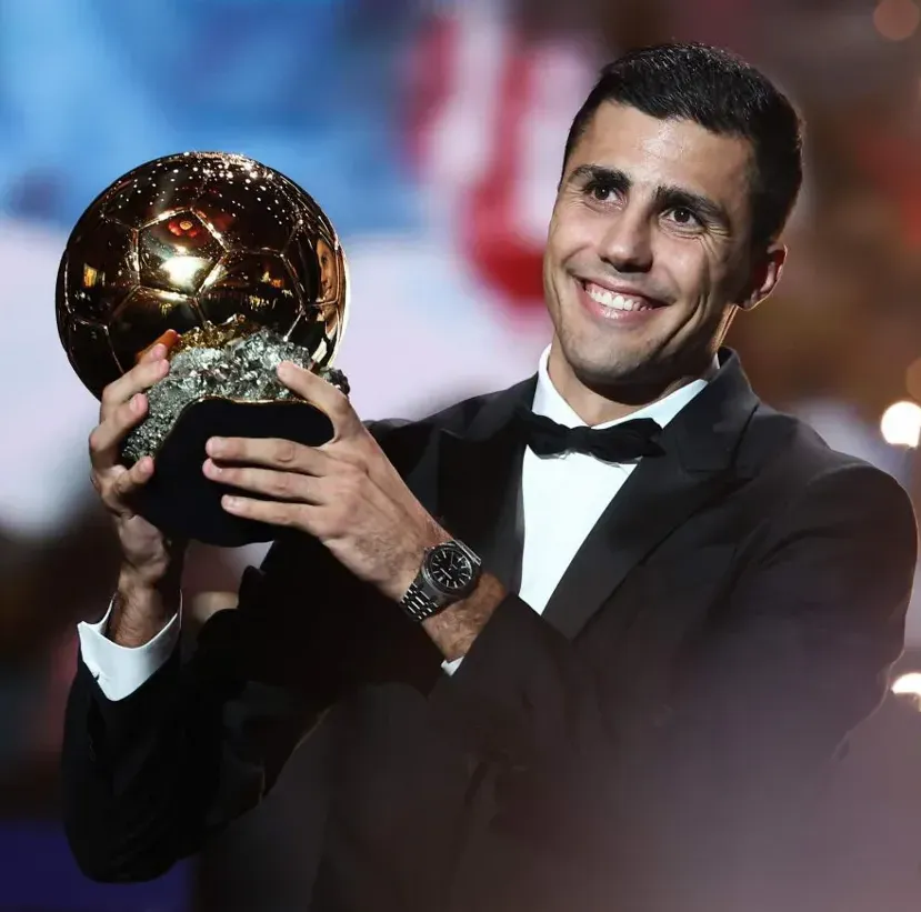 Rodri ganó el Balón de Oro 2024.