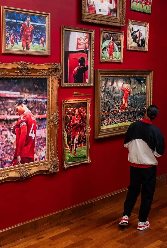 Van Dijk já é um ícone do Liverpool. Foto: LFC.