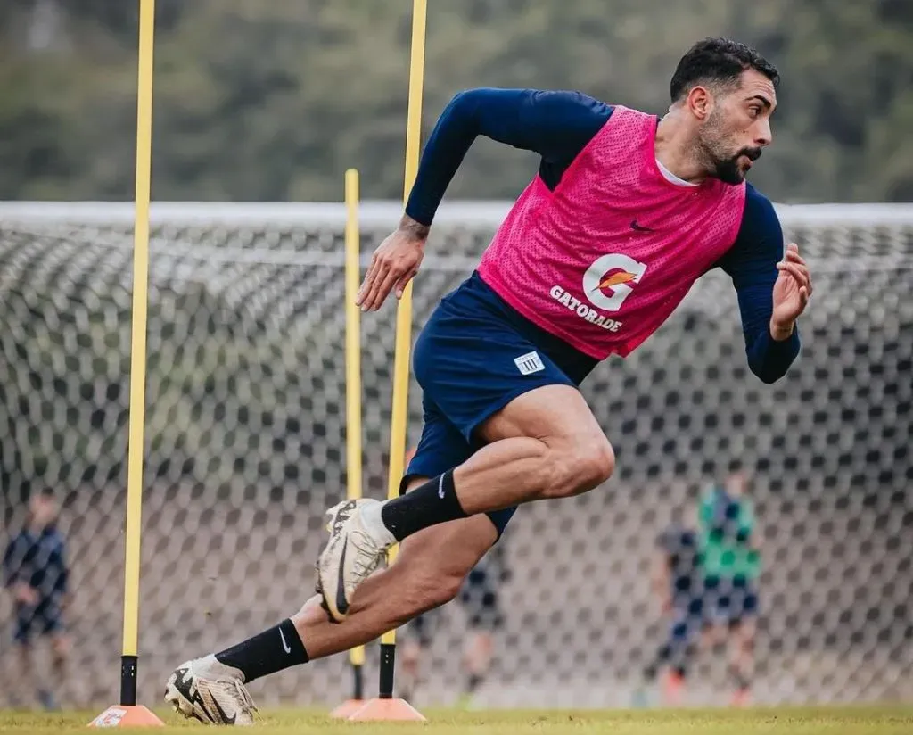 Juan Pablo Freytes entrenando. (Foto: Alianza Lima).