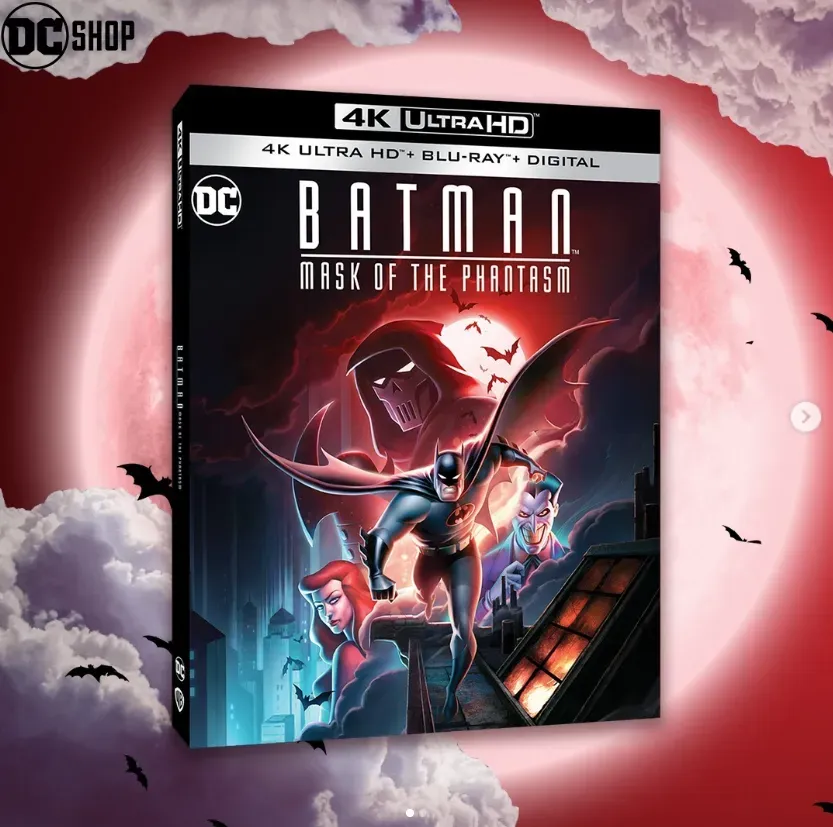 Batman: La Máscara del Fantasma acaba de salir en una versión 4k Ultra HD pero tú la puedes ver en HBO Max. Imagen: @batman.