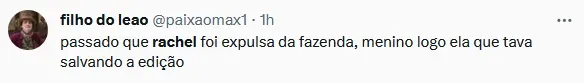 Twitter: Filho do Leão