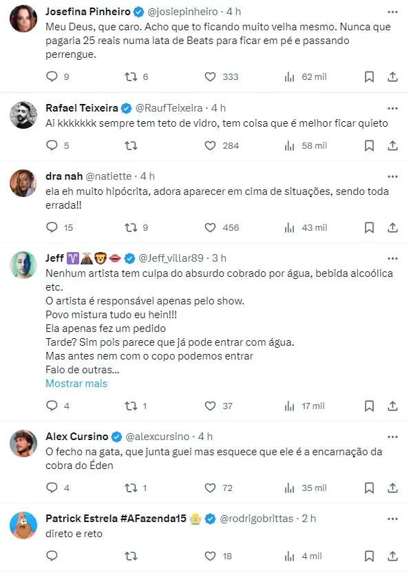 Internautas comentam sobre polêmica envolvendo Anitta – Foto: Twitter