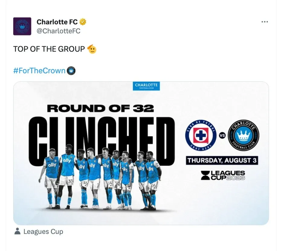 Charlotte FC | Twitter
