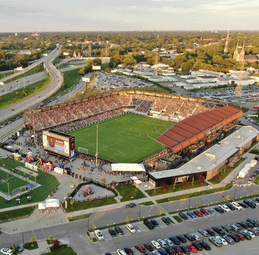 Lynn Family Stadium, el recinto donde jugará Colo Colo Femenino en Louisville | Foto: Instagram Lynn Family Stadium