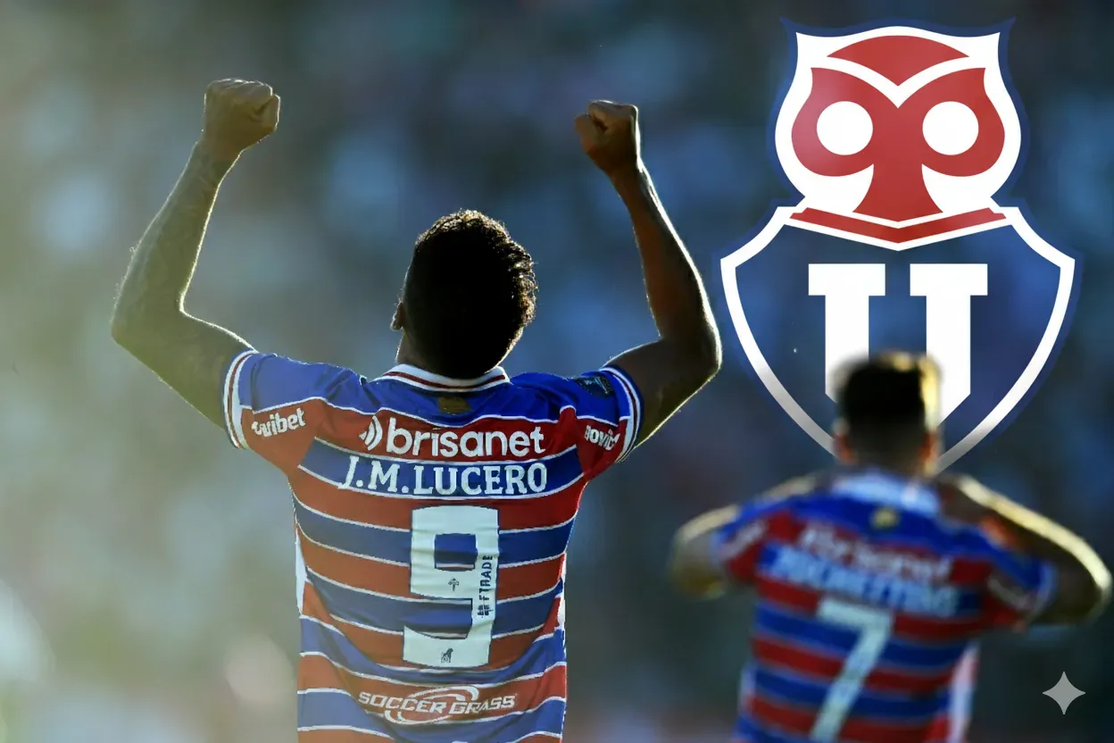 Juan Martín Lucero será nuevo jugador de U. de Chile para 2026 tras préstamo de Fortaleza. (Foto: Getty Images)