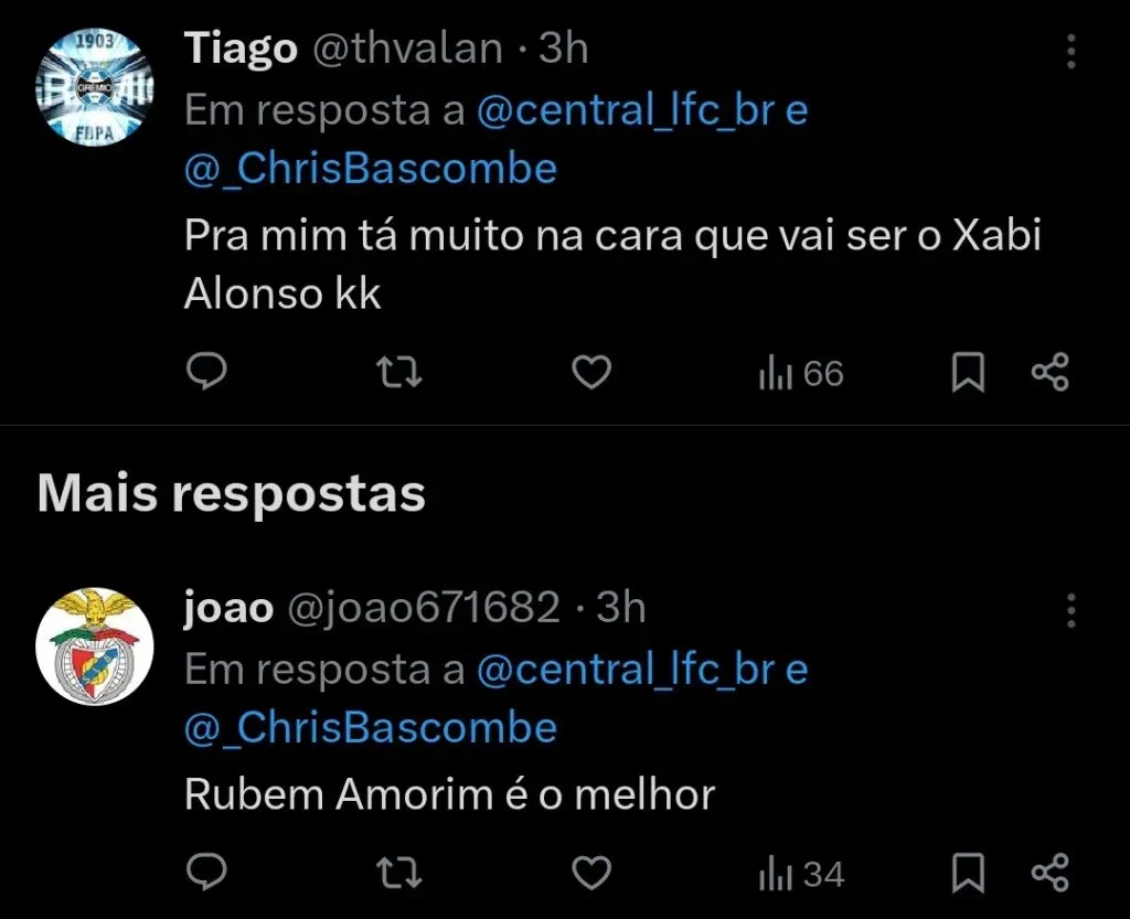 Repercussão via Twitter