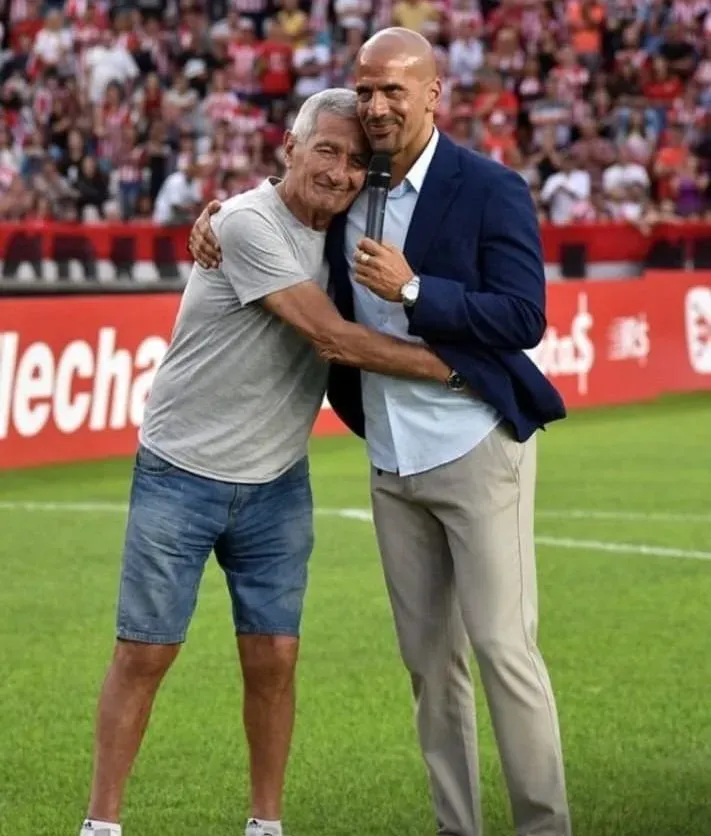 Juan Ramón junto a Juan Sebastián.