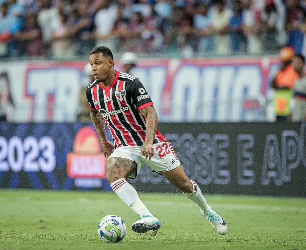 David fez a última temporada pelo São Paulo e não deve ficar no Inter –  Foto: Jhony Pinho/AGIF
