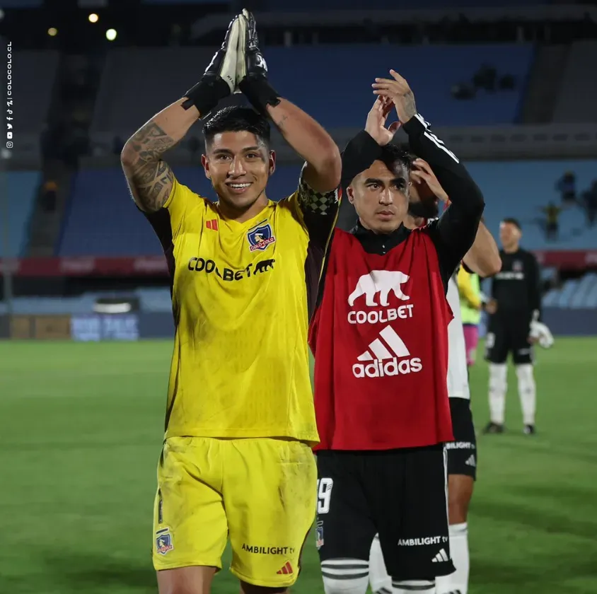 Brayan Cortés y Darío Lezcano, una especie de cara y sello en cuanto a consideración del técnico. (Foto: Comunicaciones Colo Colo).