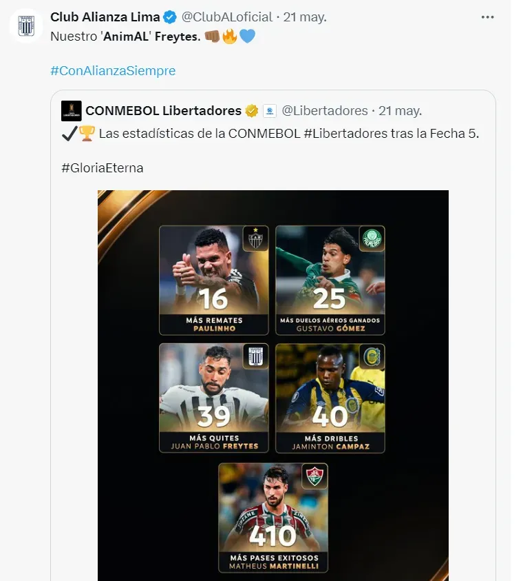 Alianza bautizó a Freytes como el