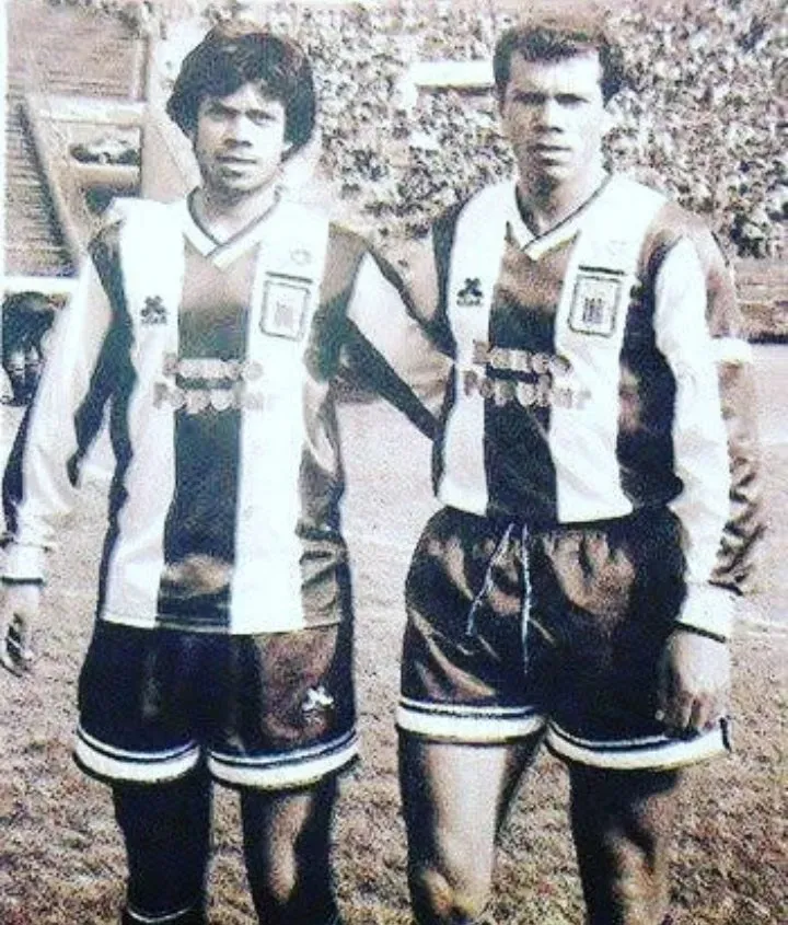 Marco Valencia y Wilmar en Alianza Lima. (Foto: Twitter).