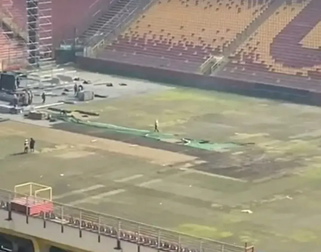 La cancha de Santa Laura tendrán que hacerla nuevamente.