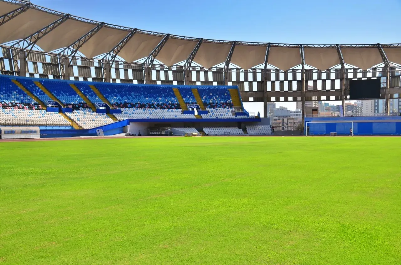 El Estadio Calvo y Bascuñán de Antofagasta cambiará su cancha (Parques Johnson)